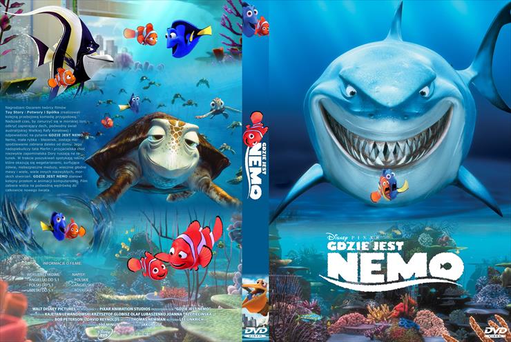 DVD filmy - Gdzie jest Nemo 03 - okładka dvd.jpg