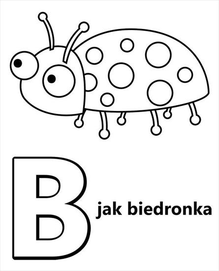 Kolorowanki dla dzieci - alfabet-b-jak-bidronka.jpg