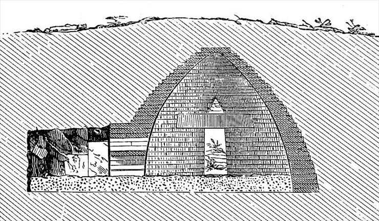 Kultury neolityczne i  megalityczne - obrazy - tolos-1. Mykeński grobowiec zwany skarbcem Arteusza.jpg