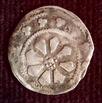 skarby - Kwartnik ks Henryka III głogowskiego 1273 - 1309 A.jpg