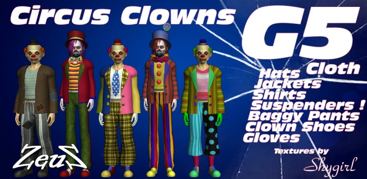 Postacie - iClone Character Pack - G5 Cloth Circus Clowns.jpg
