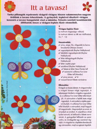Papierowe dekoracje - Ablakkpek TavaszHsvt0005.JPG