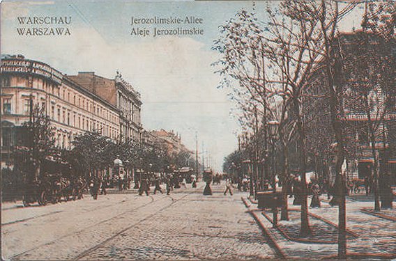 archiwa fotografia miasta polskie Warszawa - Aleje Jerozolimskie 1916 rok.jpg