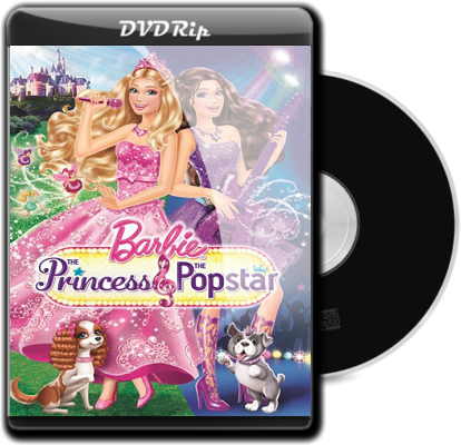 okladki filmów 2012 - Barbie Księżniczka i Piosenkarka 2012.png