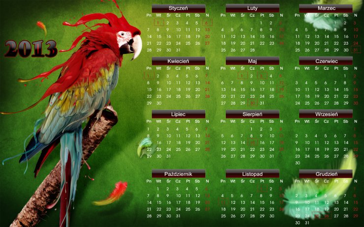 KALENDARZE - CALENDAR 20132.png