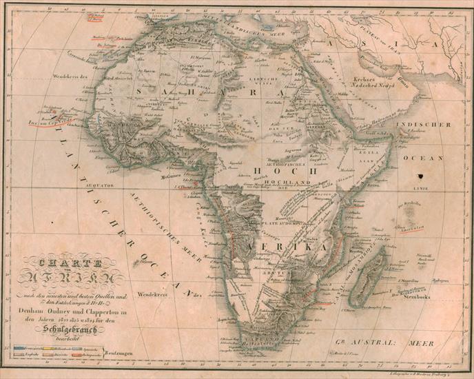 Afryka - Afryka - 1825 - mapa polityczna.bmp