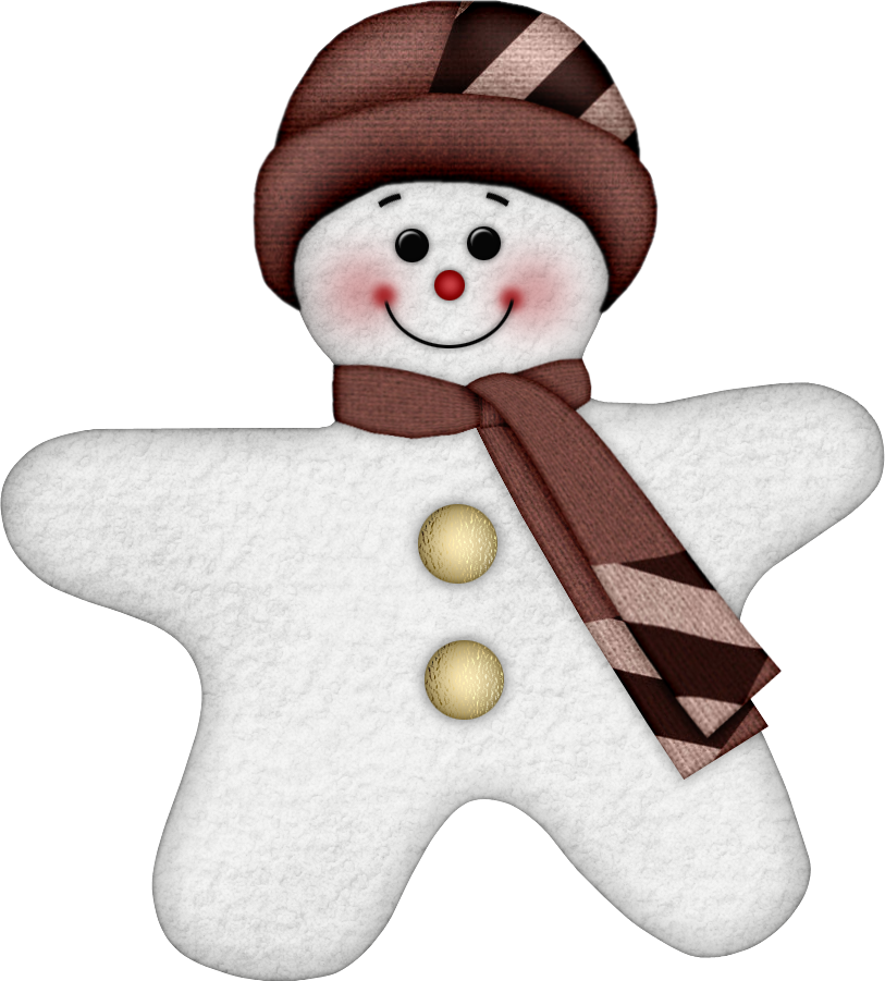 postacie, misie - Snowman4.png